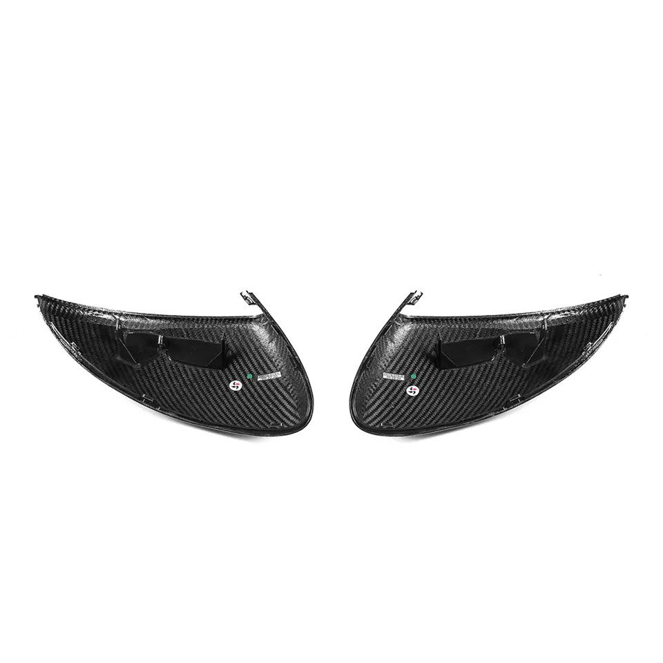 OEM Style Carbon Fiber Mirror Cap Set - Porsche Cayenne 958.1