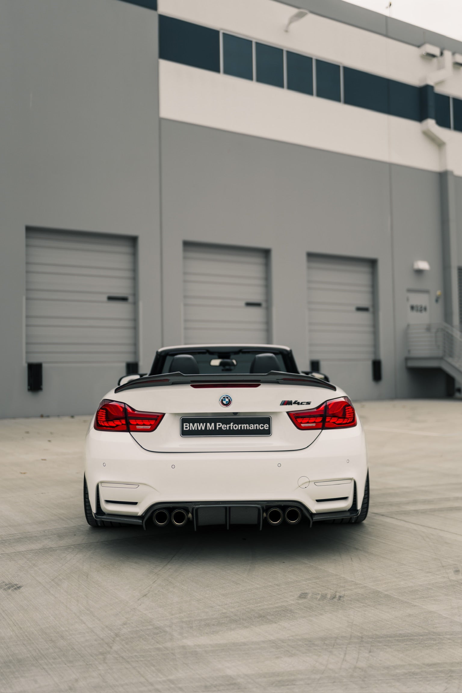 PSM Style High Kick Carbon Fiber Trunk Spoiler - BMW F82/F83 M4
