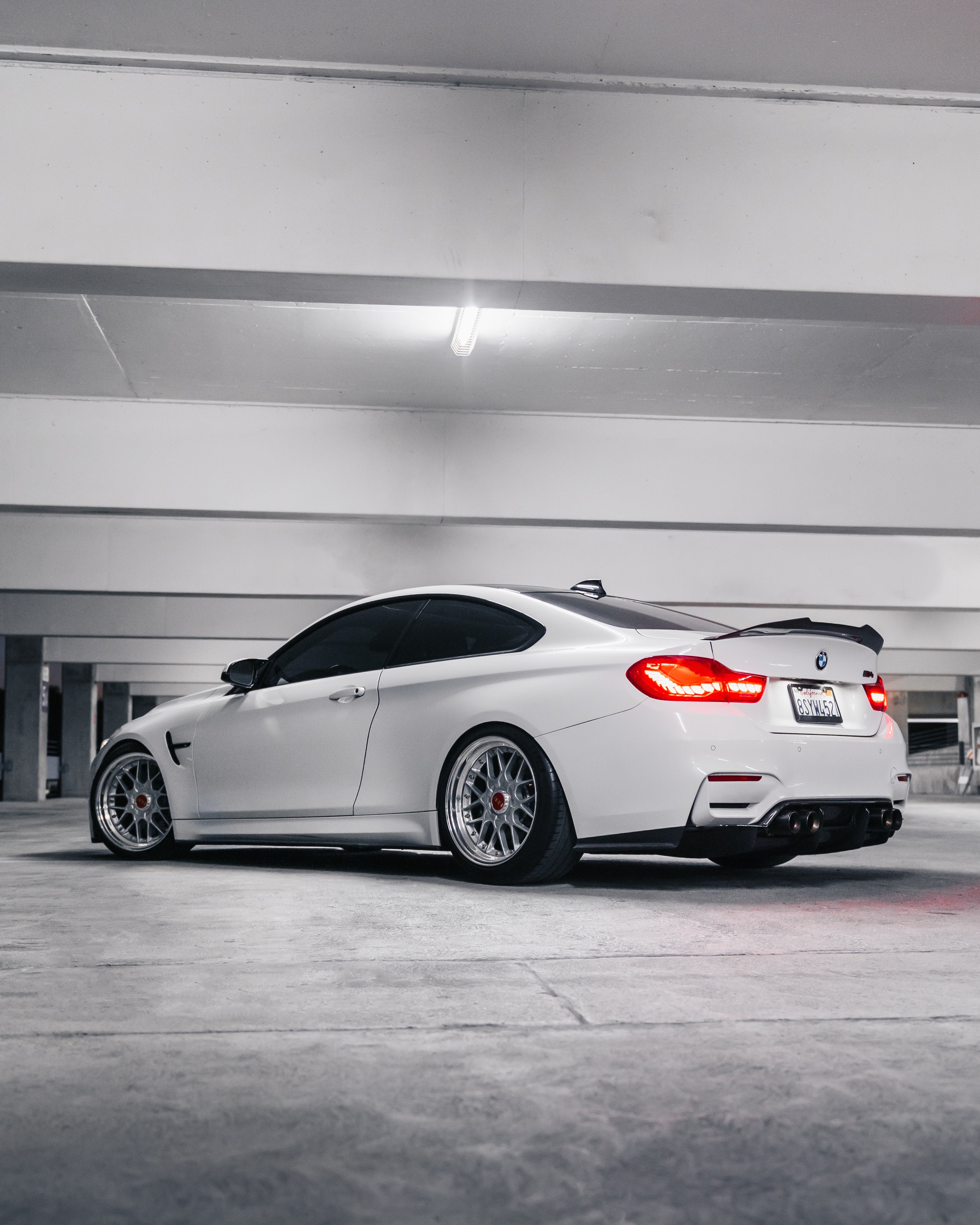 PSM Style High Kick Carbon Fiber Trunk Spoiler - BMW F82/F83 M4