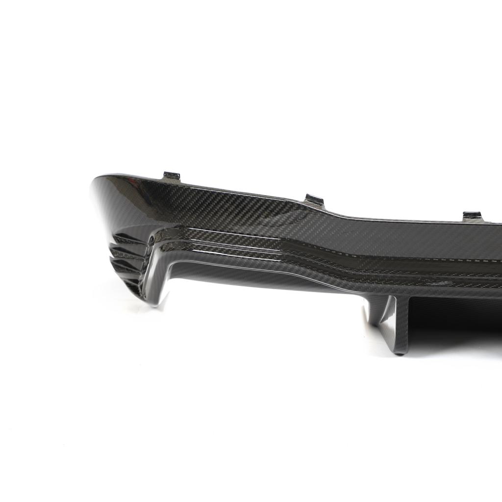 RS4 Style Carbon Fiber Rear Diffuser - Audi S4 / A4 B9 S Line