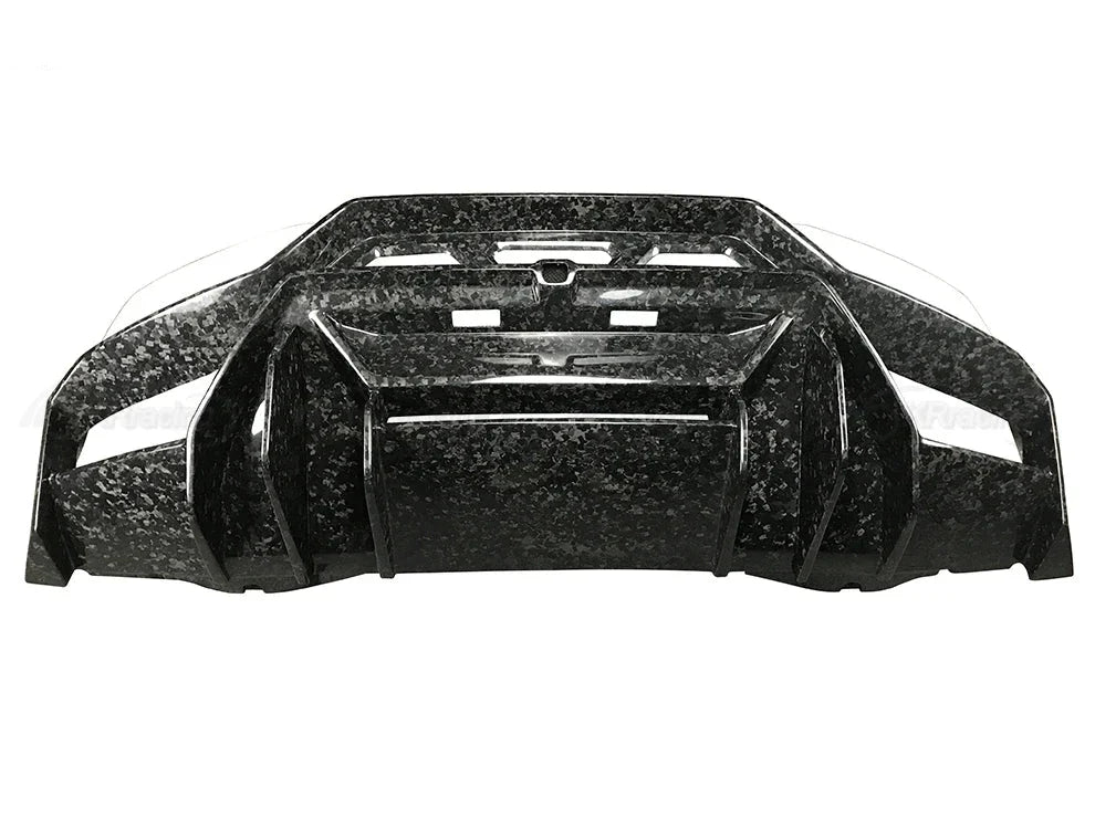 V-Style Dry Carbon Fiber Rear Diffuser - Lamborghini Huracan