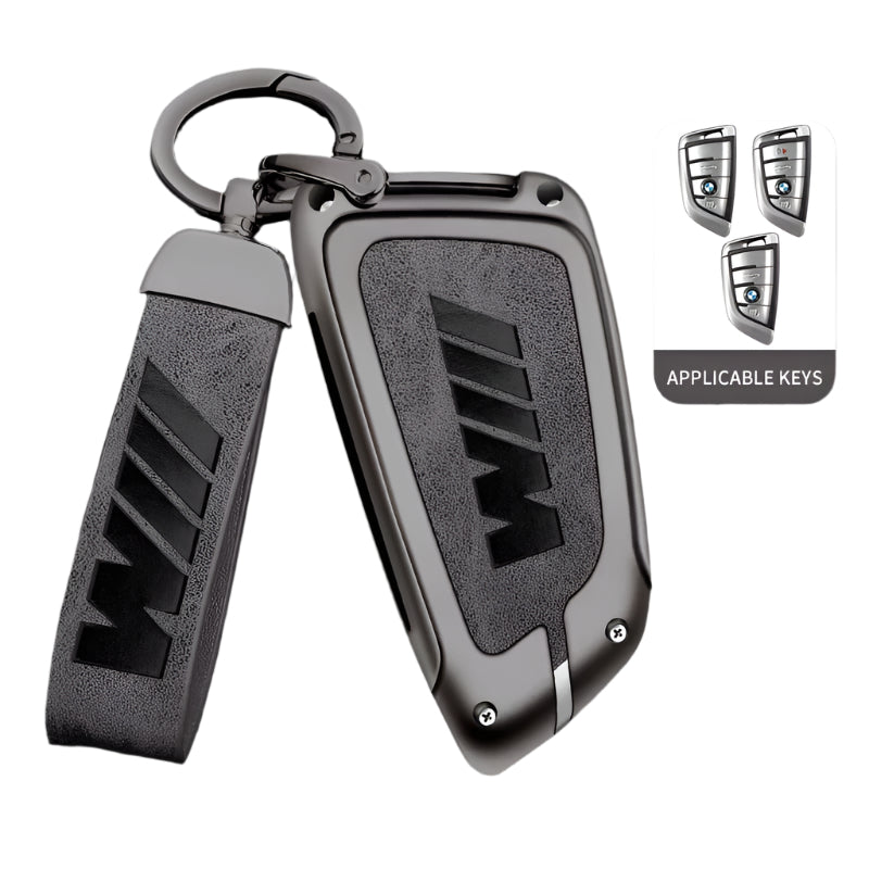 Luxury Leather KeyFob Keychain Shell Cover - BMW G Chassis