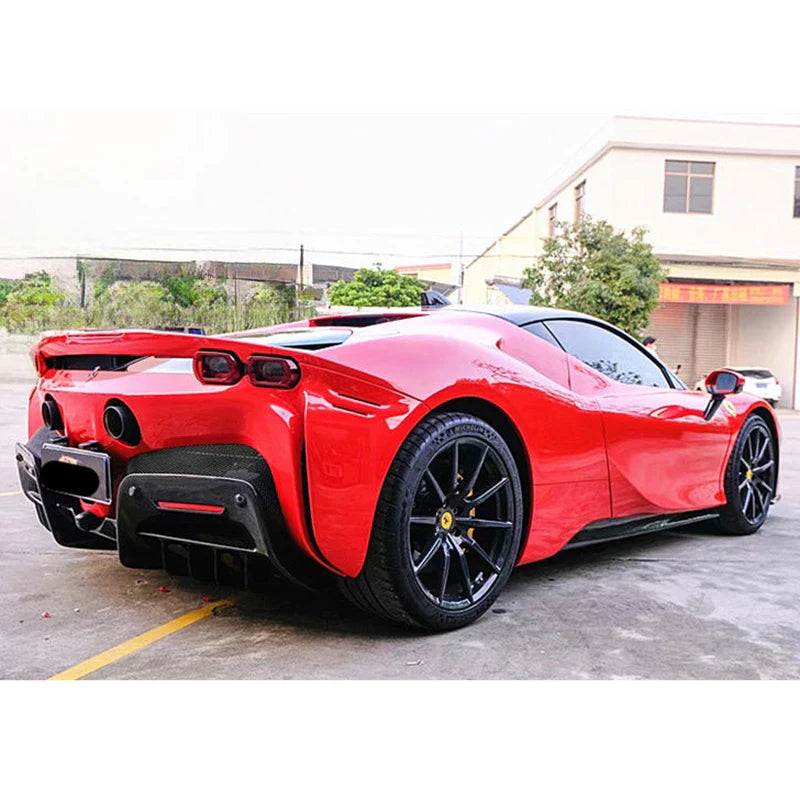 Carbon Fiber Rear Diffuser - Ferrari SF90