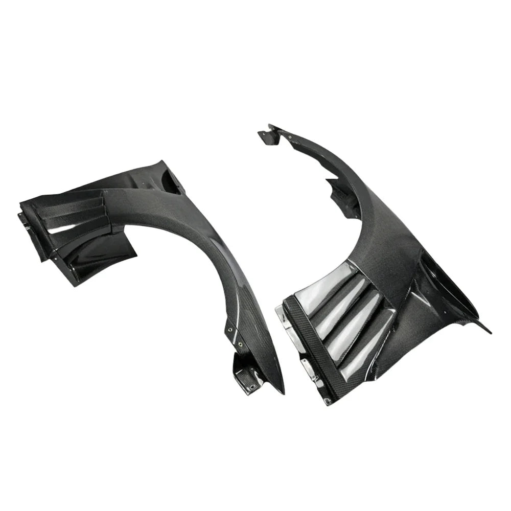 Vented Carbon Fiber Front Fender Replacement Set - Nissan GTR R35