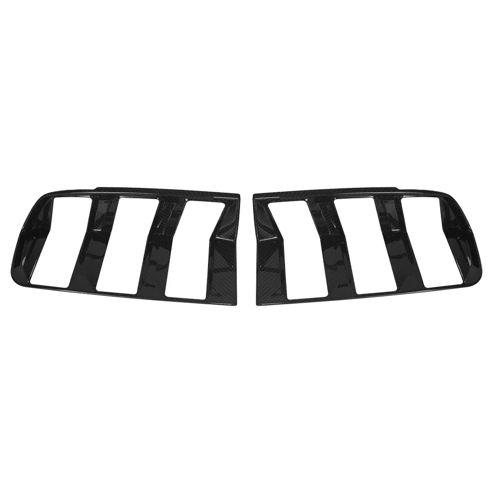 Dry Carbon Fiber Tail Light Trim - Ford Mustang  2024+