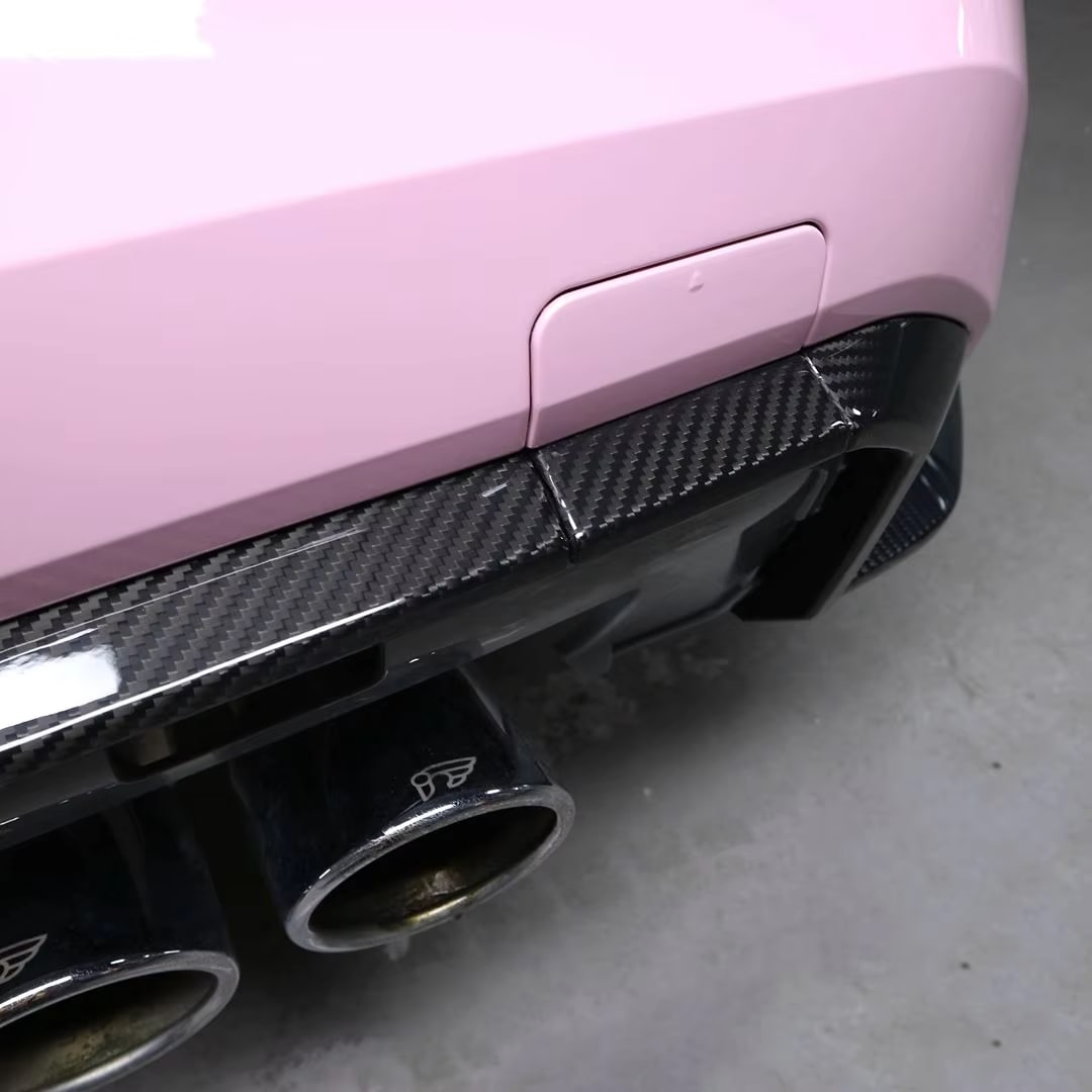 Carbon Fiber Rear Diffuser Trim - BMW G80 M3 & G82 / G83 M4
