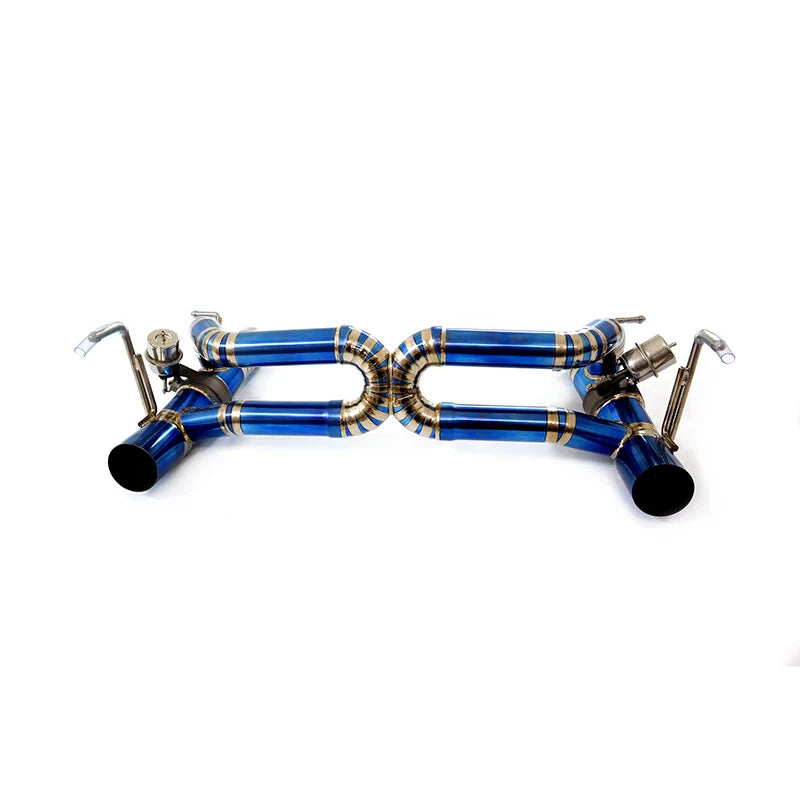 Performance X Pipe Titanium Exhaust System Catback - Ferrari 488 3.9T