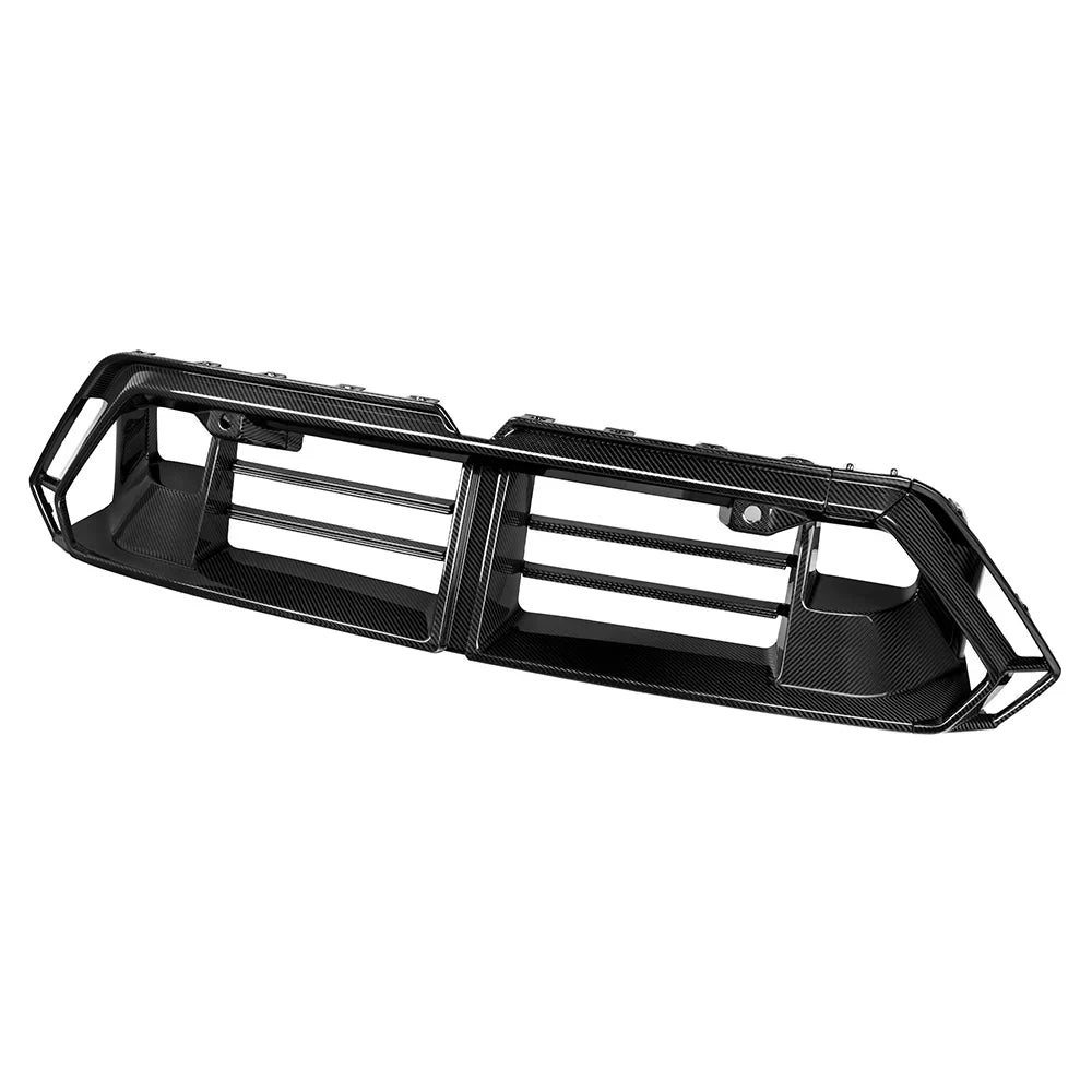 Prepreg Carbon Fiber Front Bumper Vent Center Trim - BMW M5 G90 G99