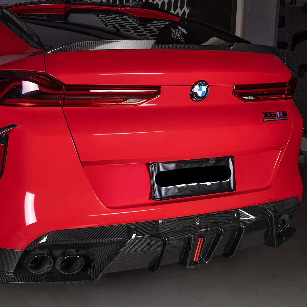 SQ Prepreg Carbon Fiber Diffuser - BMW X6M F96