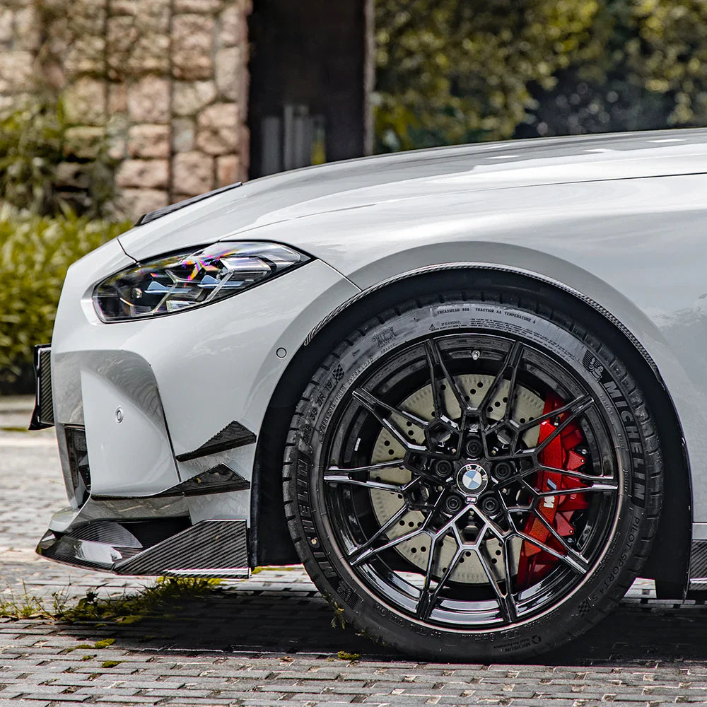 SOOQOO Prepreg Carbon Fiber Front Lip - BMW G80 & G81 / G82 & G83 M4