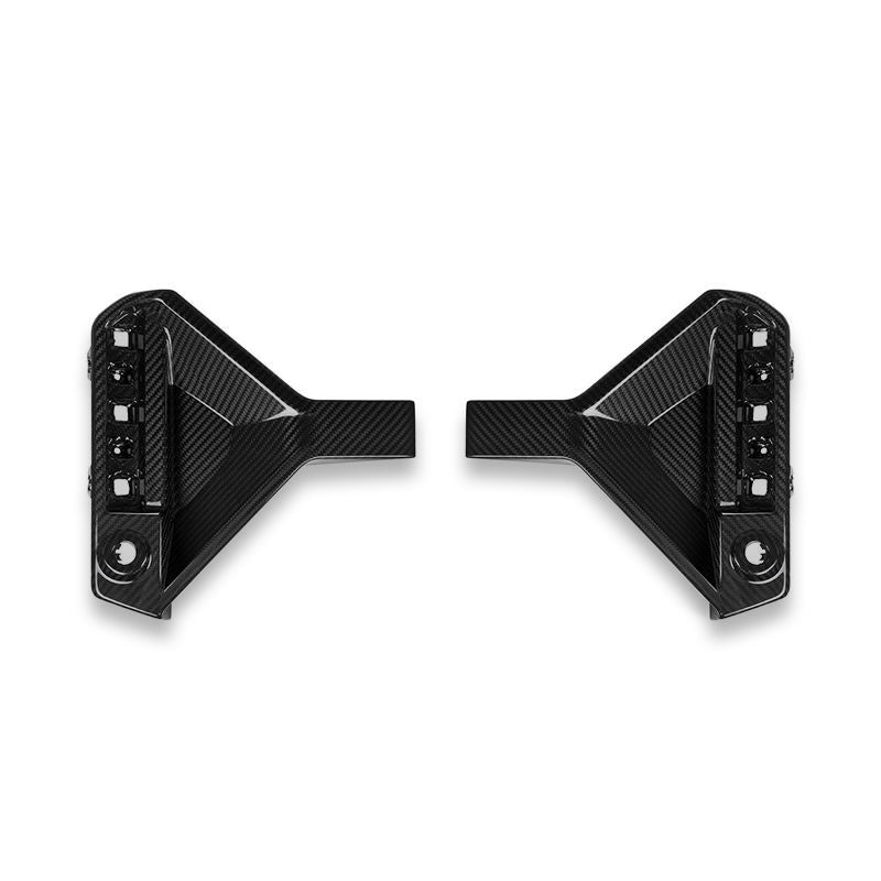 SQ Style Carbon Fiber Rear Bumper Trim Set - BMW G87 M2
