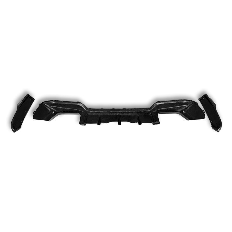 SQ Style Carbon Fiber Rear Diffuser - BMW F97 X3M LCI