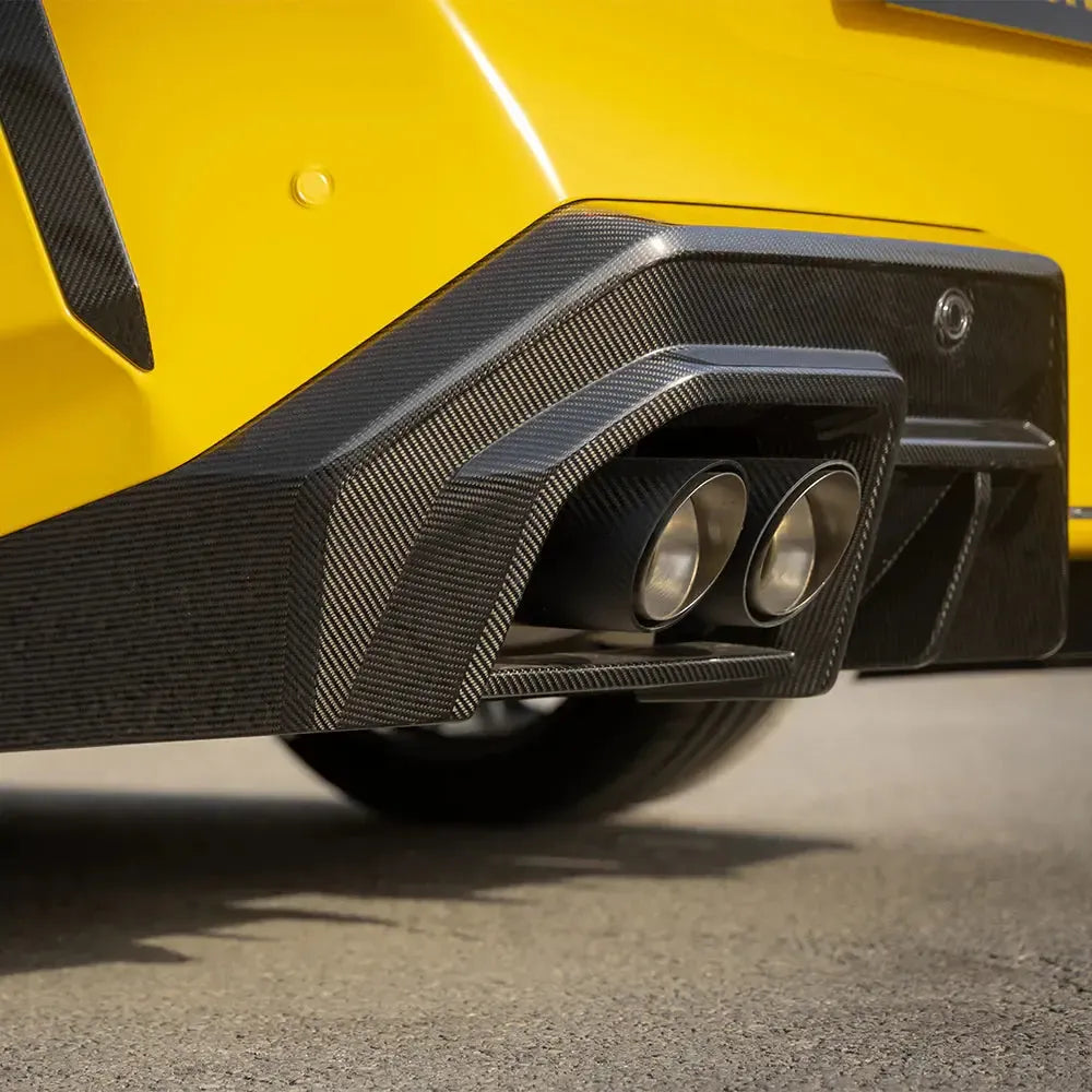 SQ Style Carbon Fiber Rear Diffuser V1 - BMW G90/G99 M5