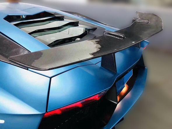 SV Style Carbon Fiber Rear Wing - Lamborghini Aventador LP 700