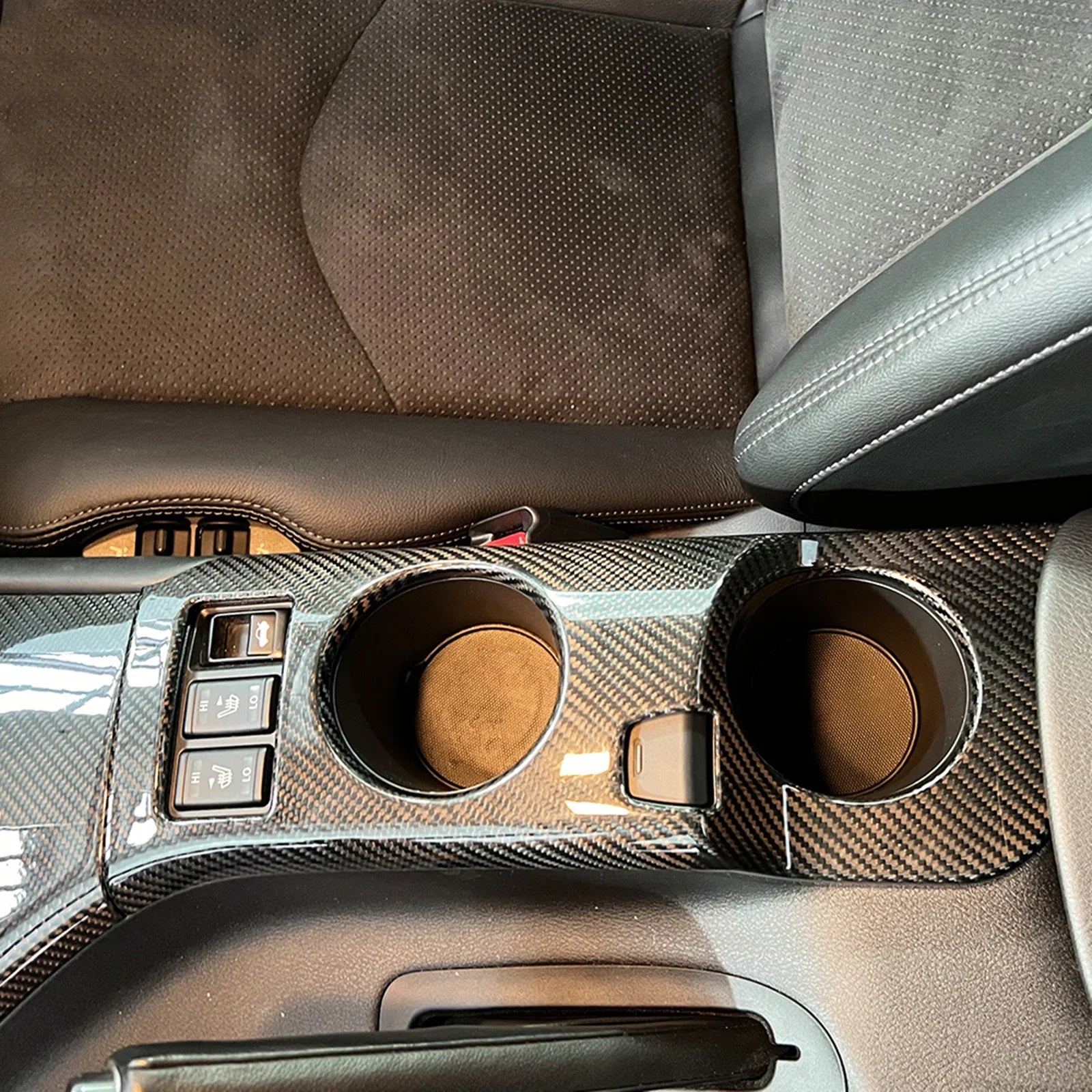Carbon Fiber Interior Center Console - Nissan Z Fairlady Z RZ34 400Z