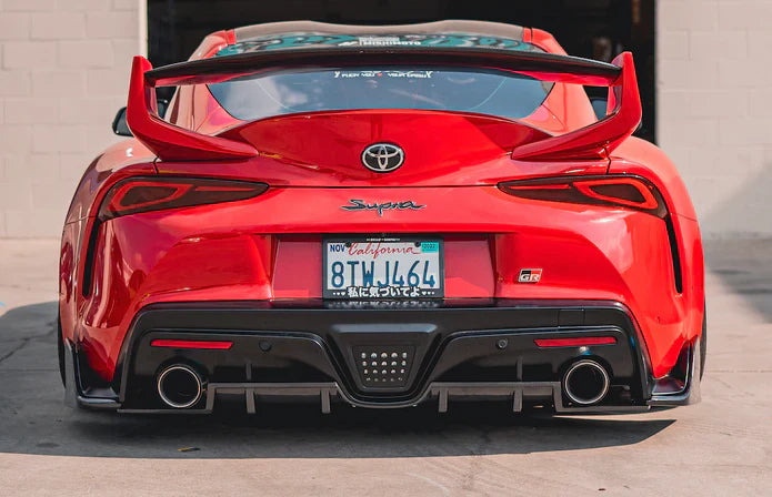 Carbon Fiber Diffuser Extension - Toyota Supra A90/A91