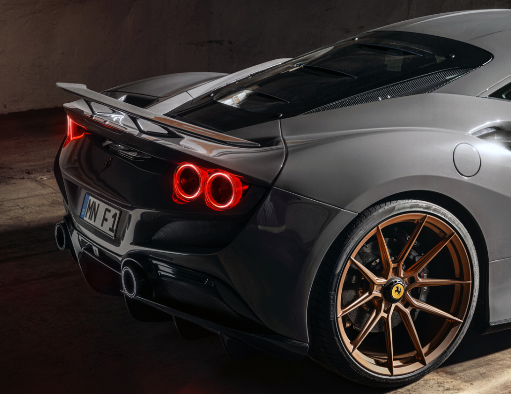 Ferrari F8 Tributo Carbon Fiber Rear Wing