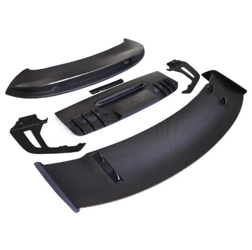 Porsche 911/992 Carbon Fiber GT3 Style Carbon Fiber Wing & Base