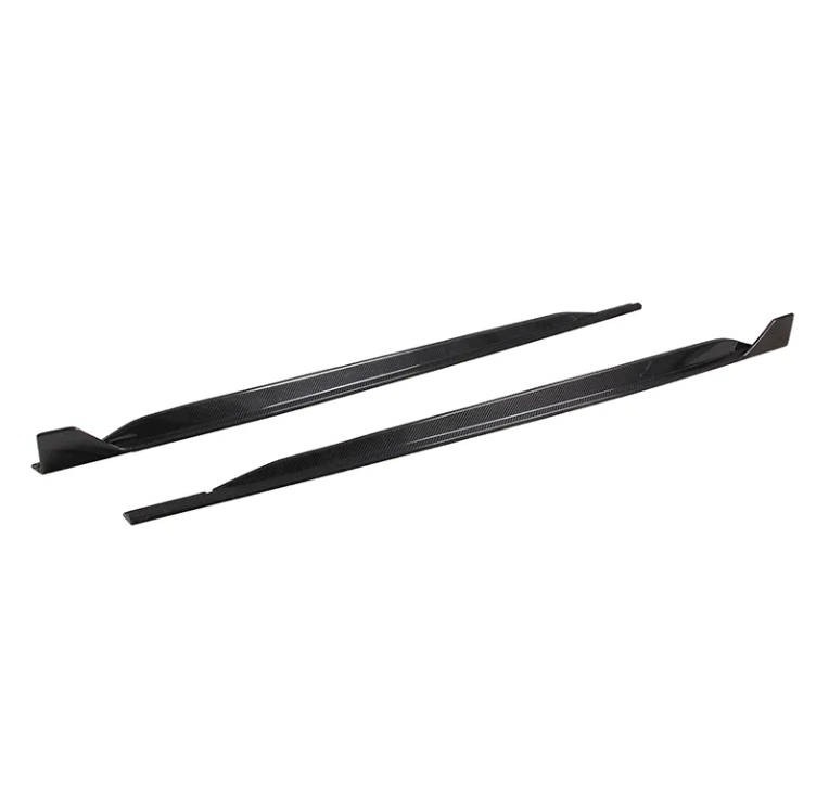 Audi RS3 8y Carbon Fiber Side Skirt Extensions