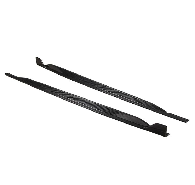 Audi RS3 8y Carbon Fiber Side Skirt Extensions