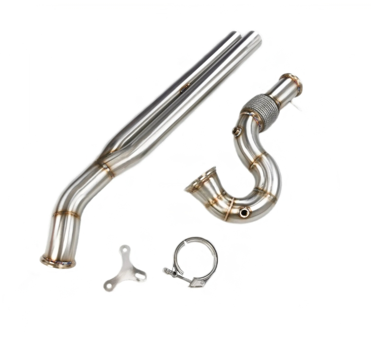 Audi TTRS 8S/ RS3 8V/8Y Catless Downpipe With Mid Pipe