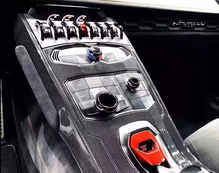 Lamborghini Huracan Carbon Fiber Interior Trims