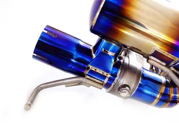 Ferrari 458 Titanium Valved Exhaust System With Muffler