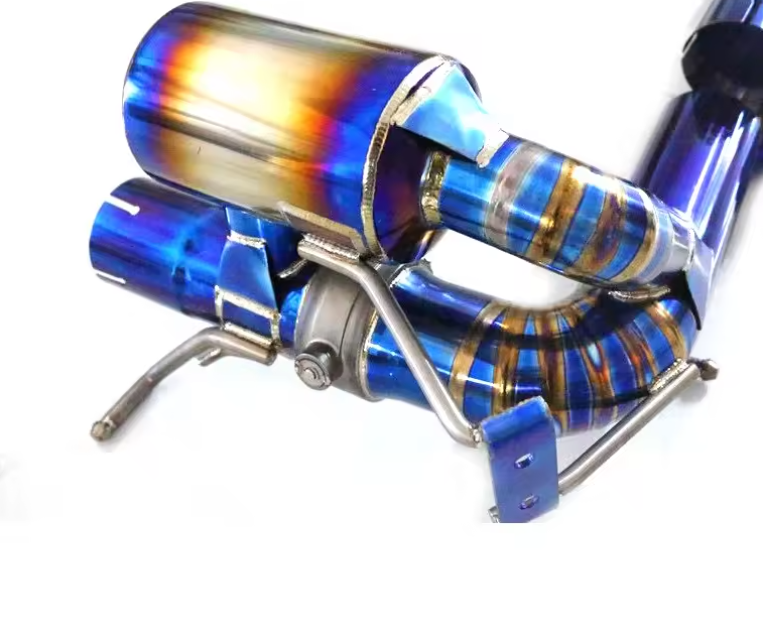 Ferrari 458 Titanium Valved Exhaust System With Muffler