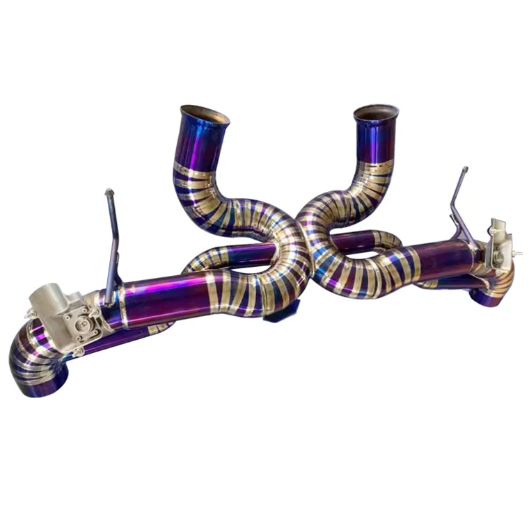 McLaren GT/GTS Titanium Valved Exhaust System
