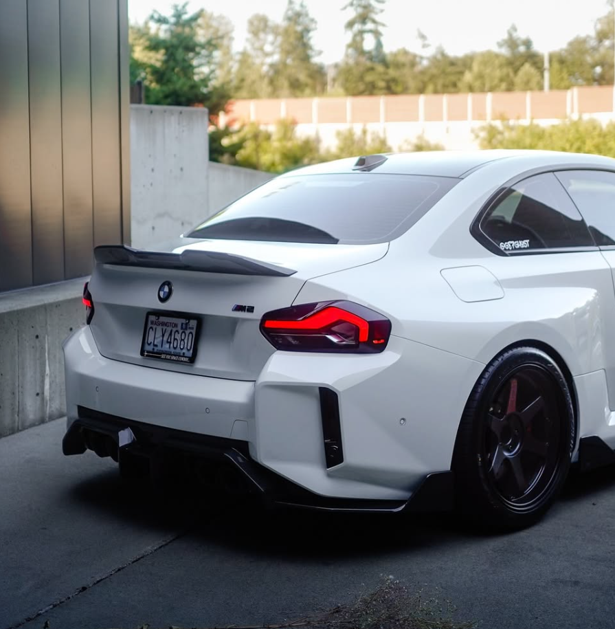 BMW G87 M2 Carbon Fiber AD Rear Diffuser