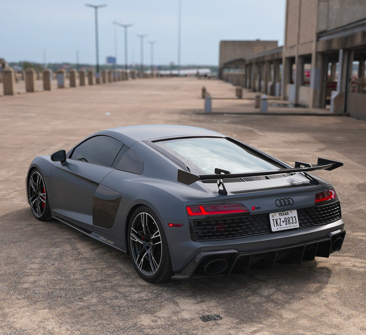 Audi R8 Performance Style Carbon Fiber Wing