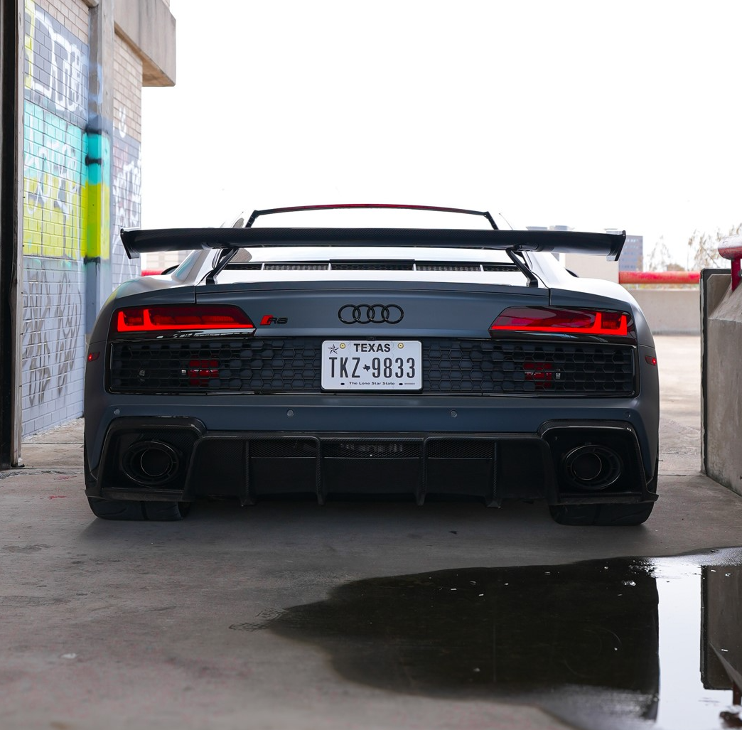 Audi R8 Performance Style Carbon Fiber Wing