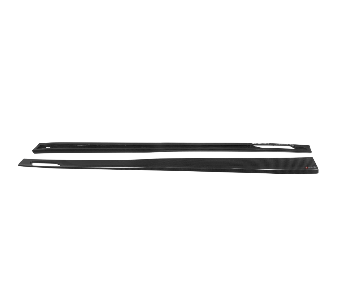 BMW G90 M5 Carbon Fiber Side Skirt Extensions