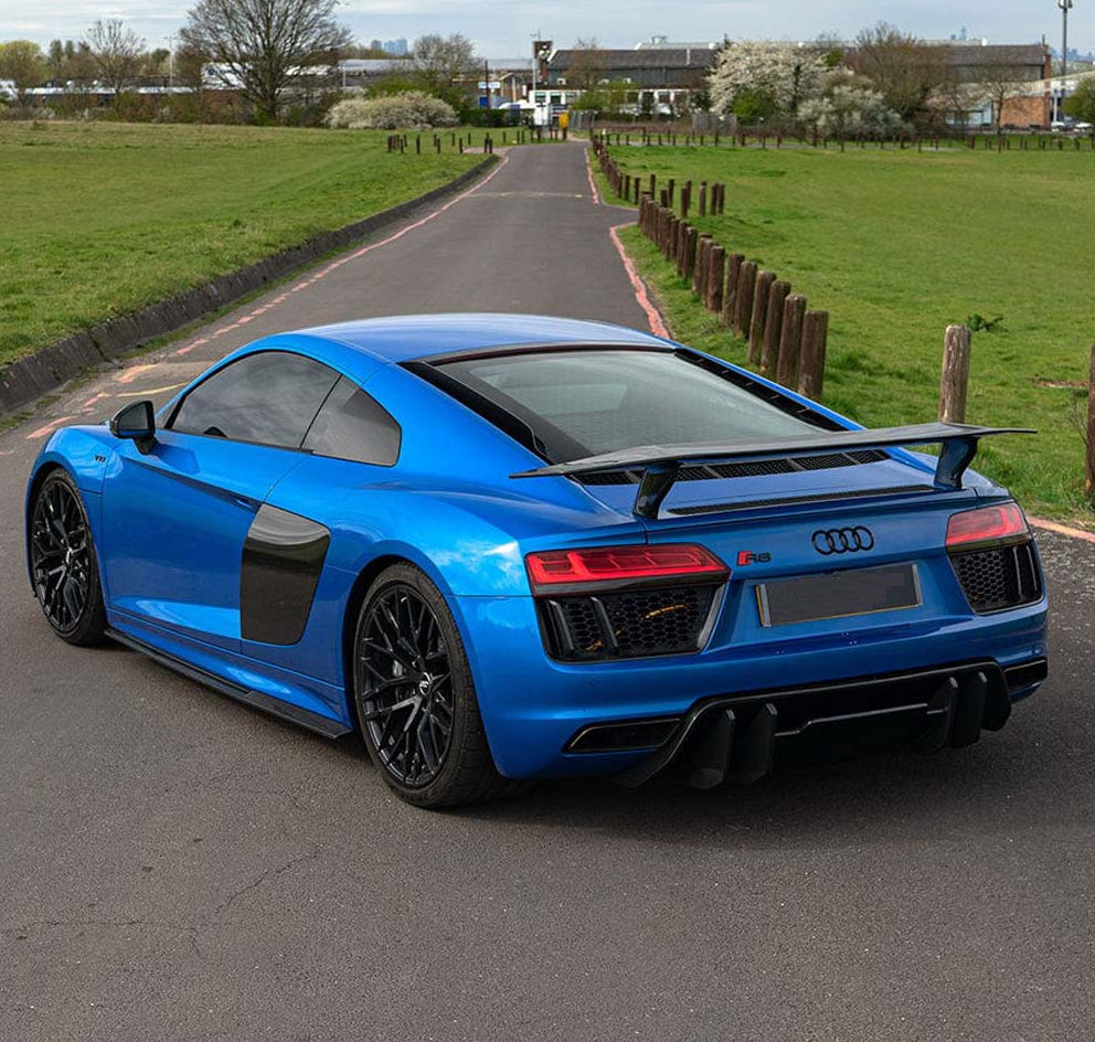 V Style Carbon Fiber Wing - Audi R8 V10 Gen 2