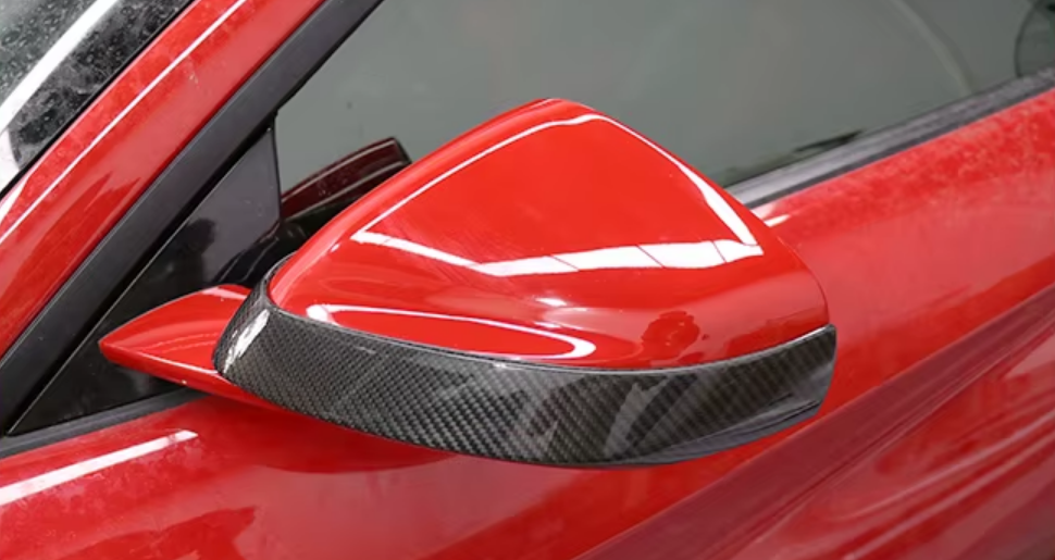 Carbon Fiber Mirror Cap Covers for Ferrari F12 Berlinetta