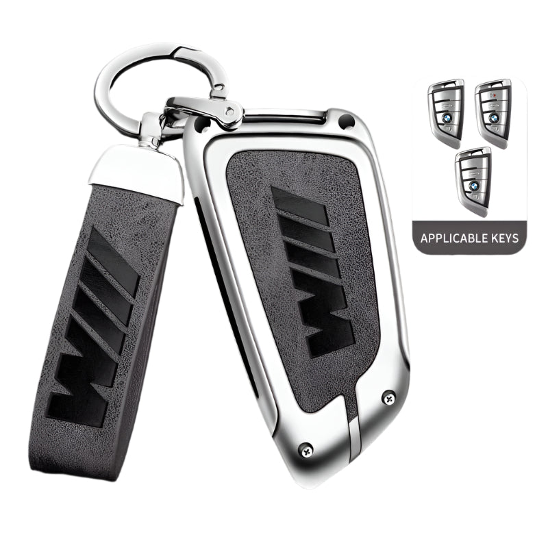 Luxury Leather KeyFob Keychain Shell Cover - BMW G Chassis