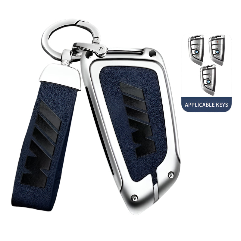 Luxury Leather KeyFob Keychain Shell Cover - BMW G Chassis