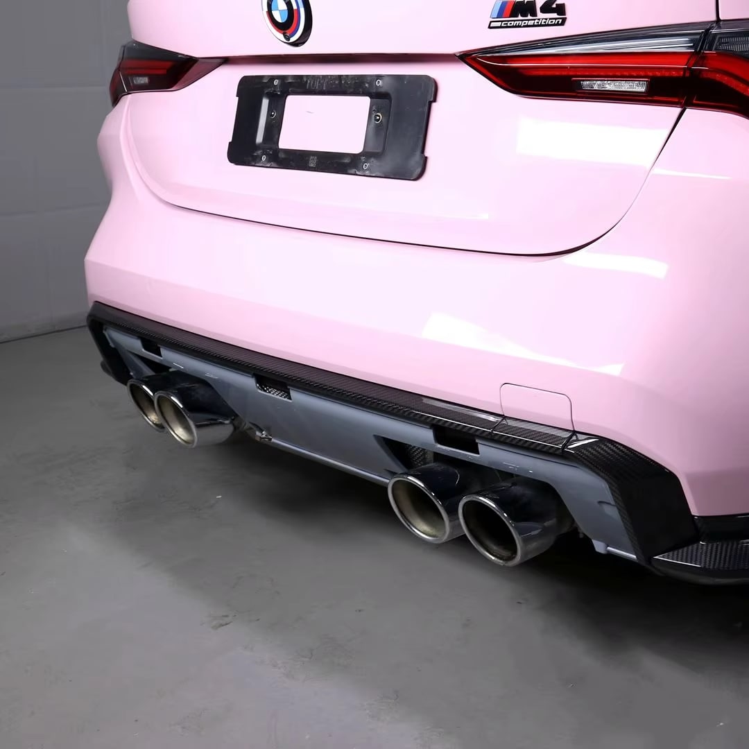Carbon Fiber Rear Diffuser Trim - BMW G80 M3 & G82 / G83 M4