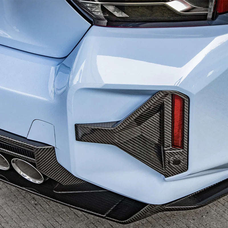 Dry Carbon Fiber Rear Bumper Side Trim Replacement -  BMW M2 G87