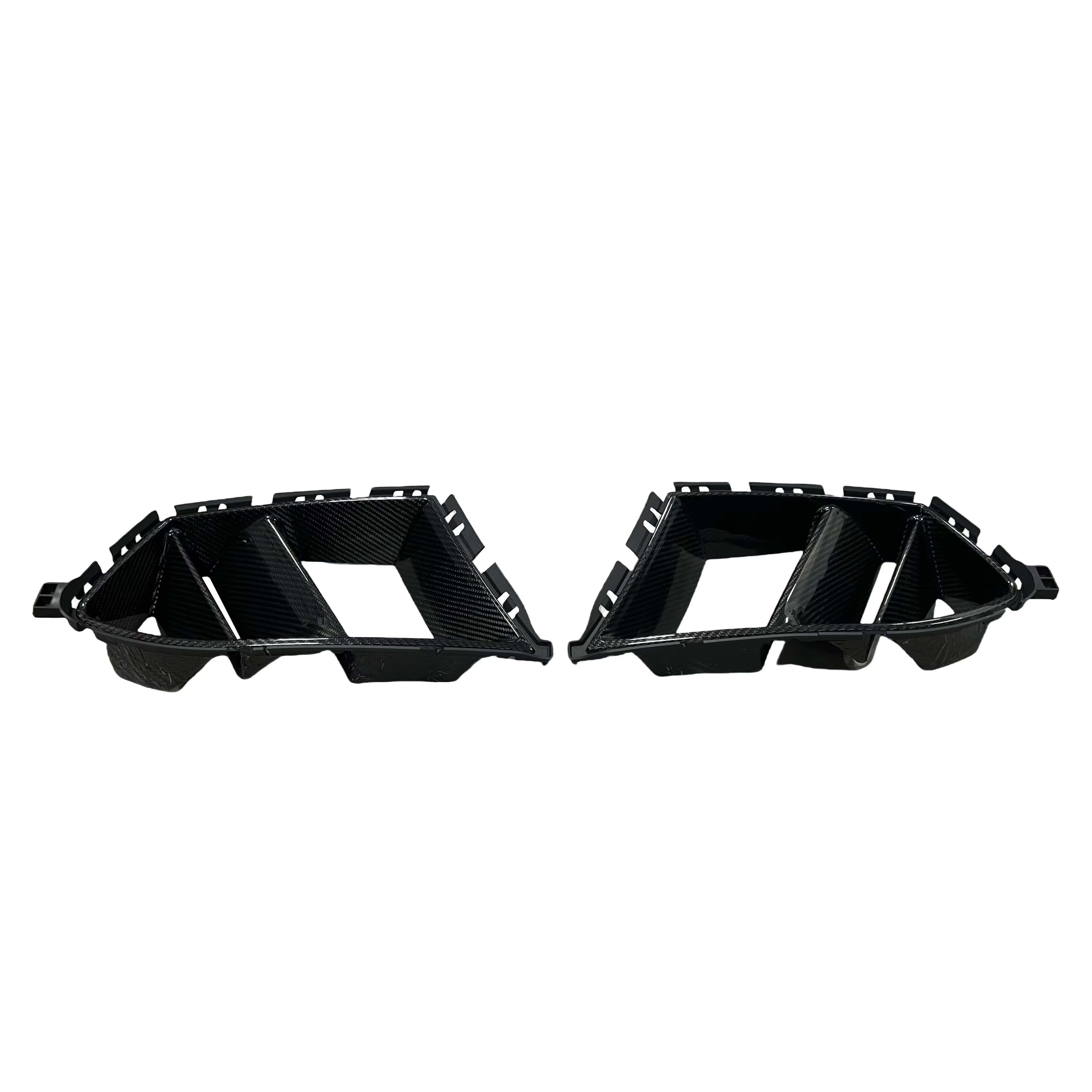 R Style Twin Fin Dry Carbon Fiber Air Ducts - BMW G80/G81/G82/G83 M3 & M4