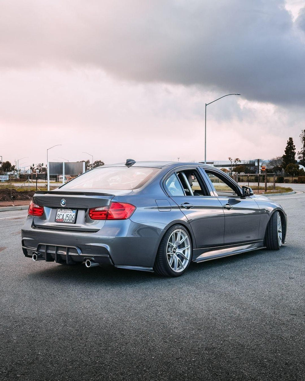 Signature Carbon Fiber Rear Diffuser - BMW F30 3 Series