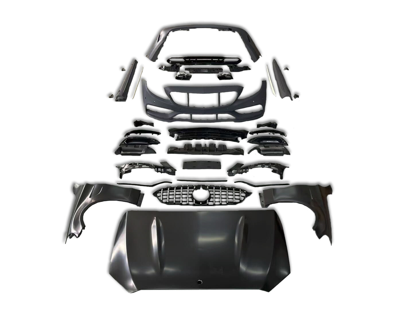 W205 C63 AMG Full Conversion Body Kit - Mercedes Benz W205 C Class