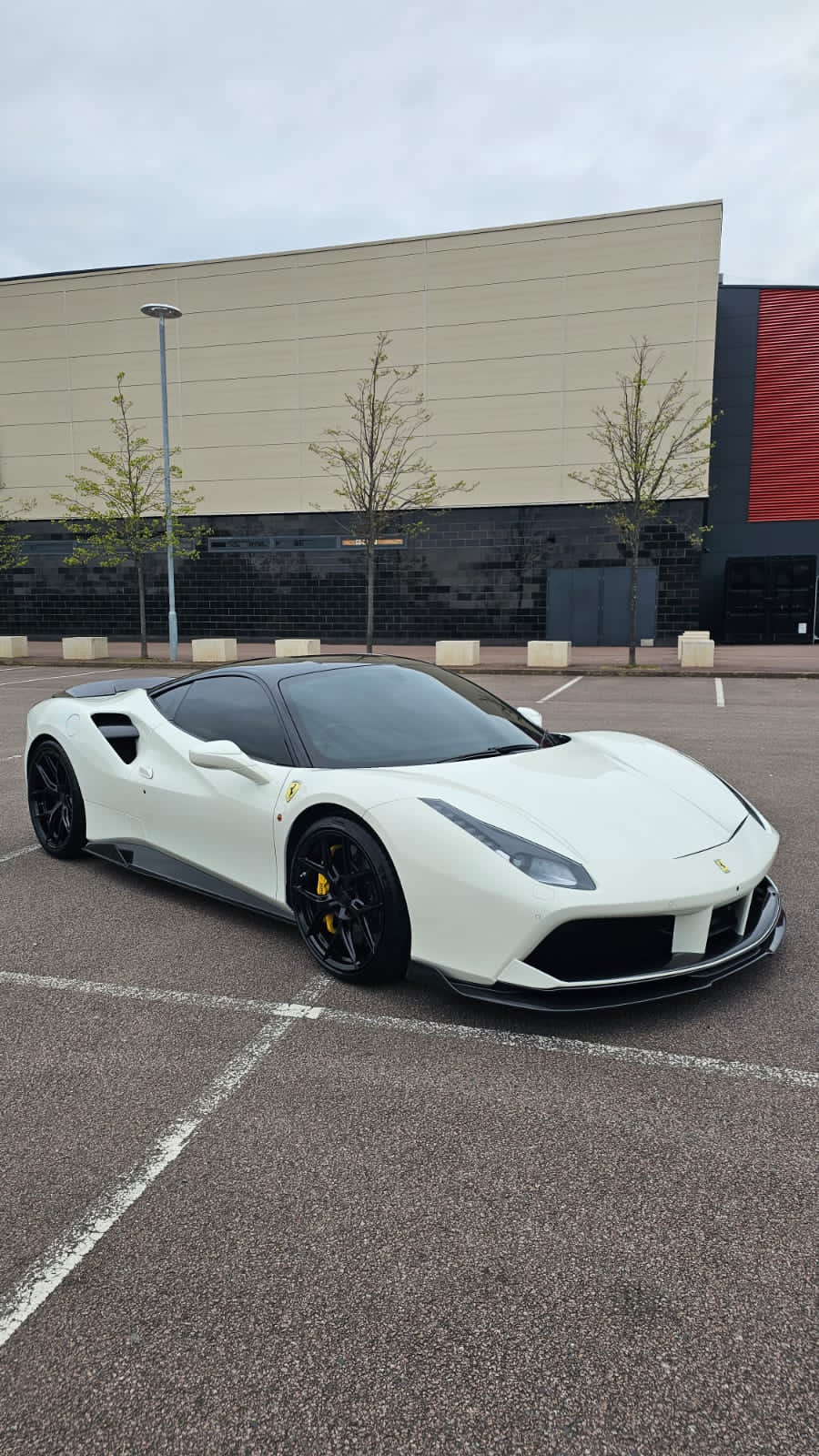 Ferrari 488 Carbon Fiber Artisan AP Front Lip