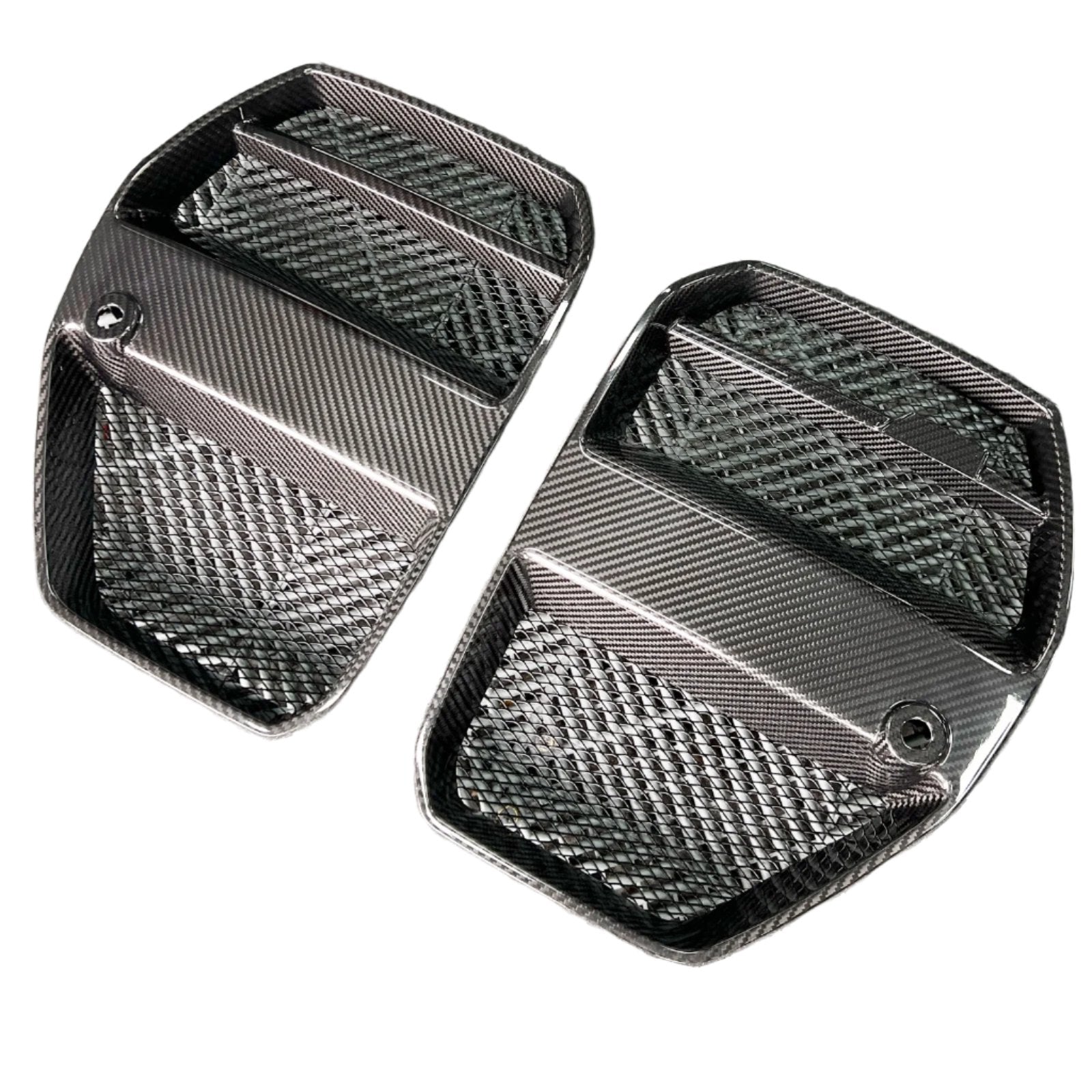 VR Style Carbon Fiber Front Grilles - BMW G80 M3 & G82 / G83 M4
