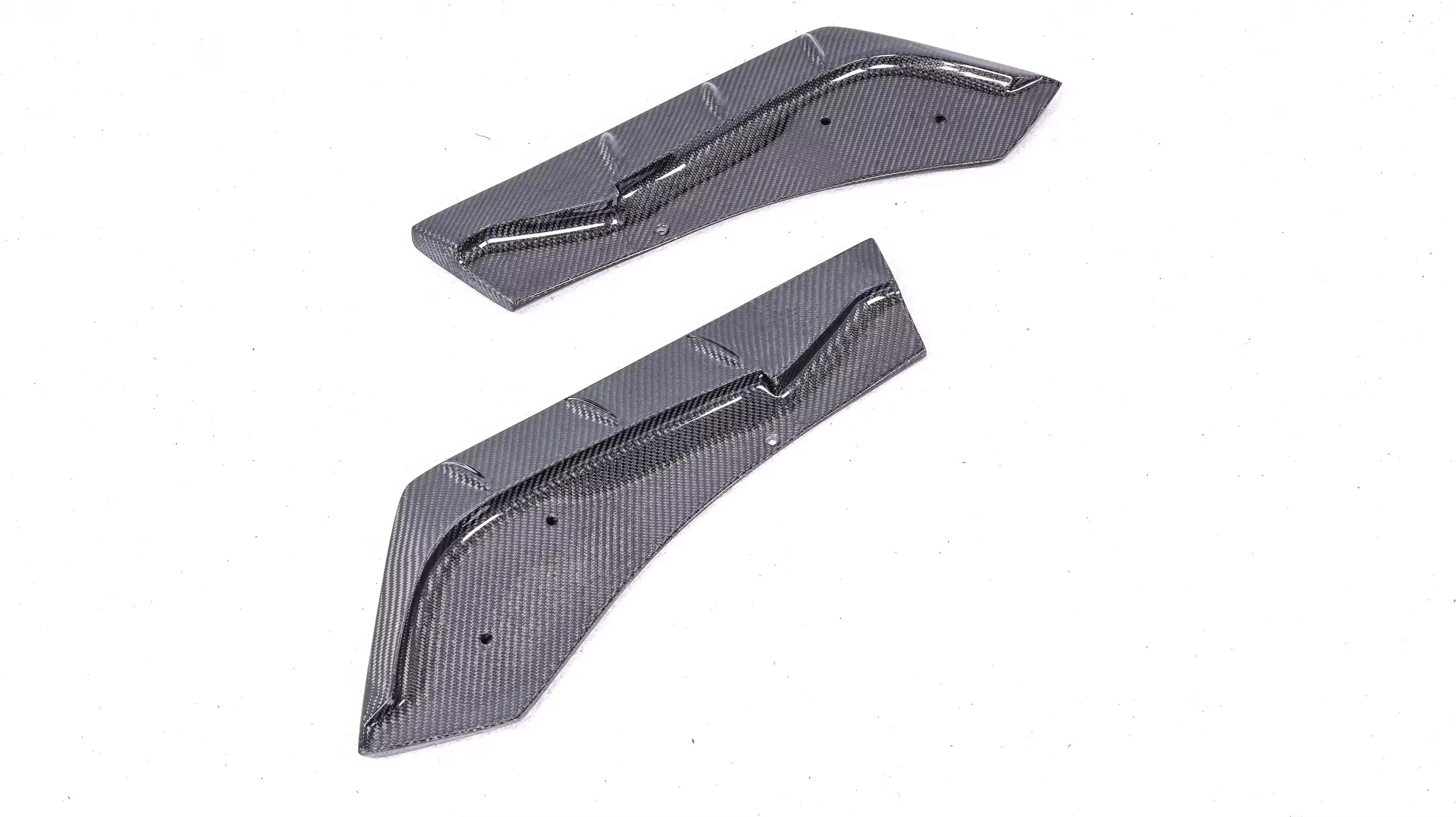 Carbon Fiber TCI Rear Bumper Side Canard - Toyota GR Supra A90 MK5 (2020–2025)