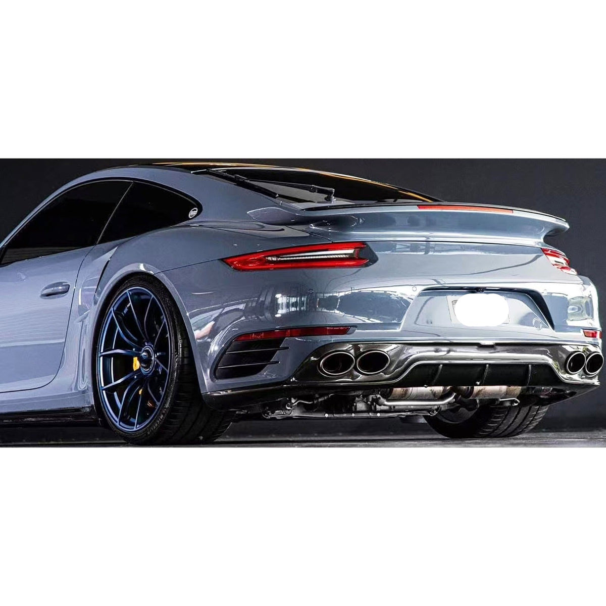 991 Rear Carbon Fiber Rear Diffuser - Porsche 991.1 991.2 911 Turbo