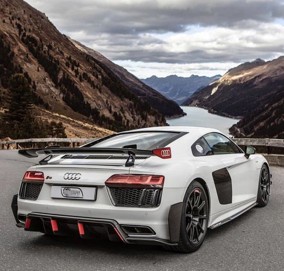 Carbon Fiber Rear Canard Winglet - Audi R8 V10+
