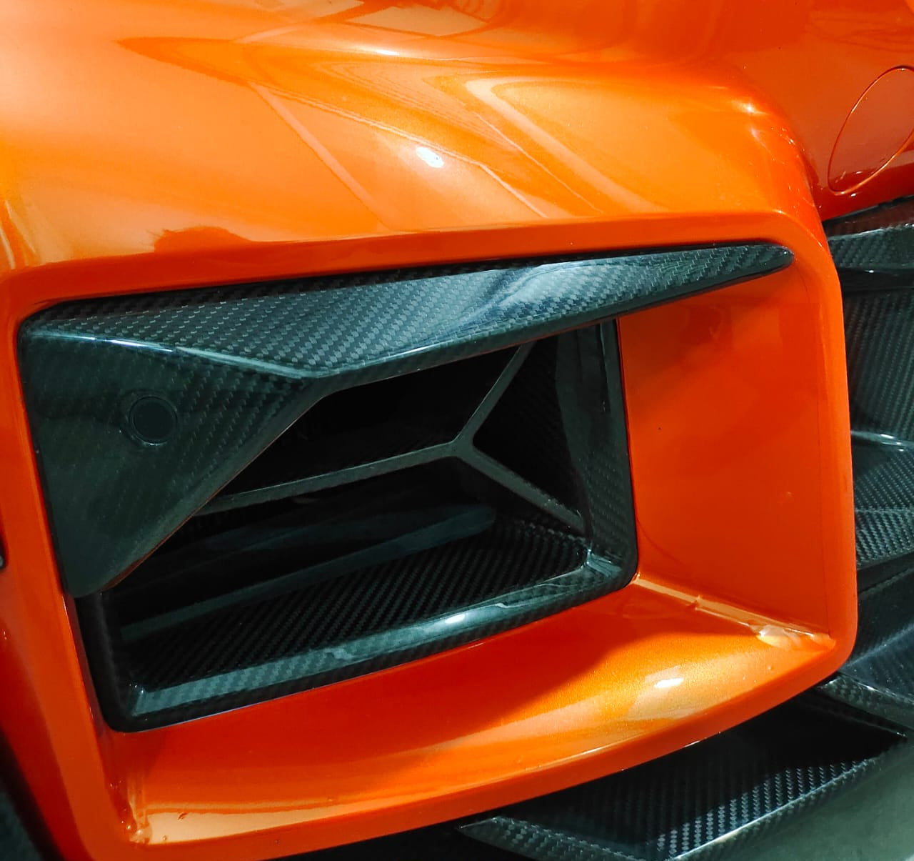 Carbon Fiber C Style Front Bumper Air Vent - BMW M2 G87 2023+