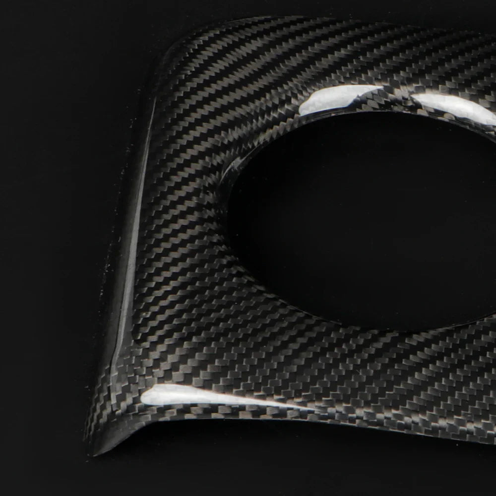 Carbon Fiber Rear Cup Holder Cover - Honda Civic Type R FL5