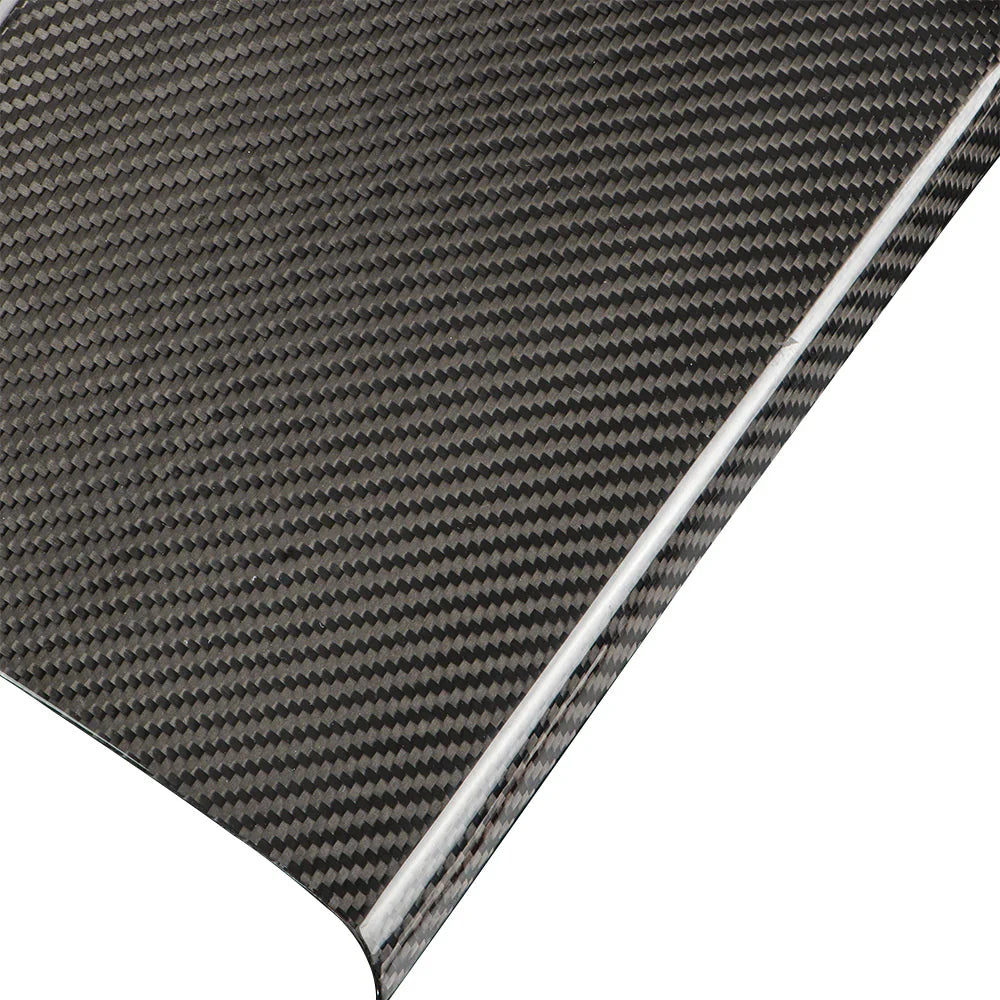 Carbon Fiber Armrest Rear Kick Protection Cover Trim - Honda Civic 11th Gen Type R FL5